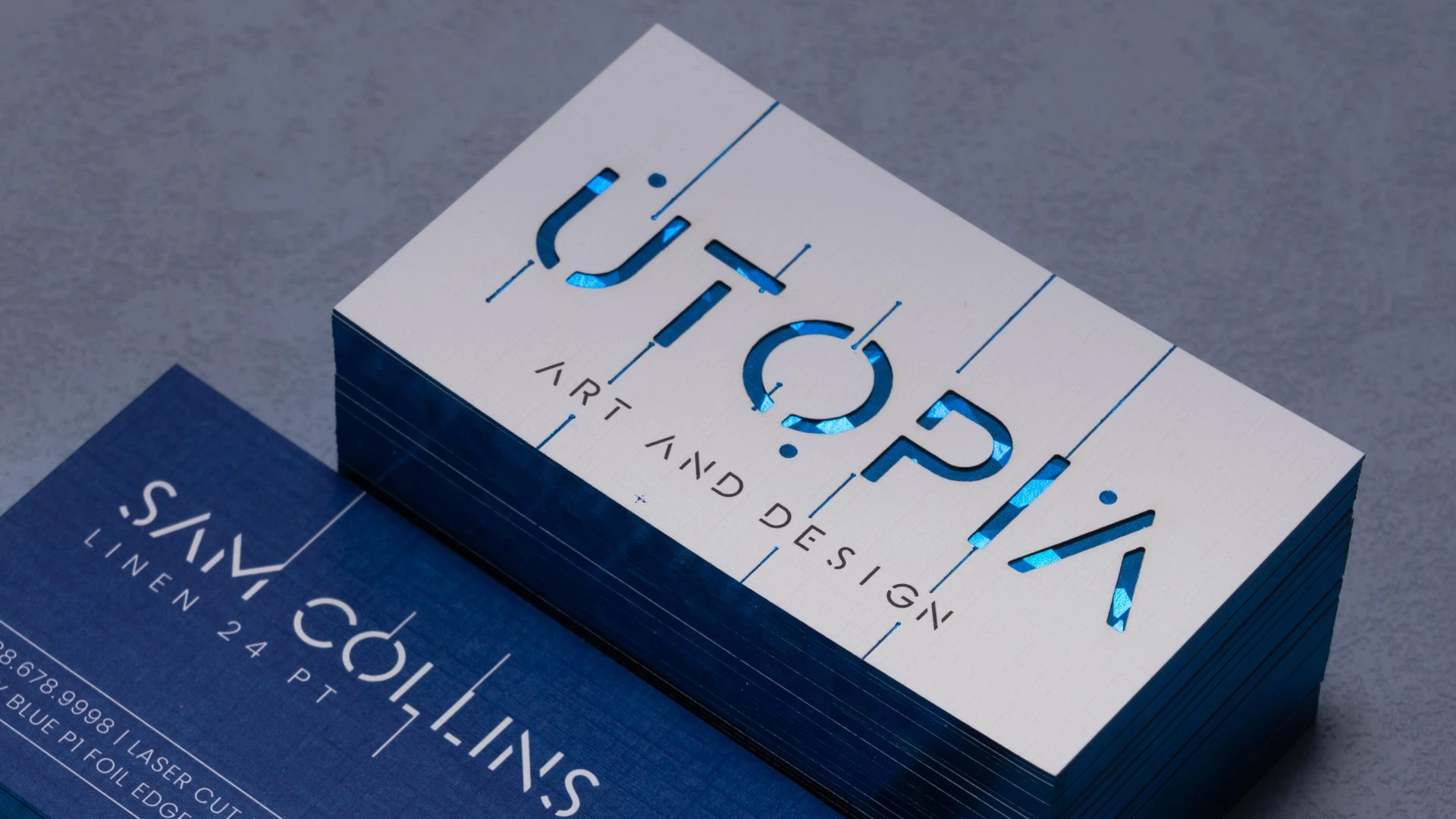 Die Cut Business Cards Business Card Design